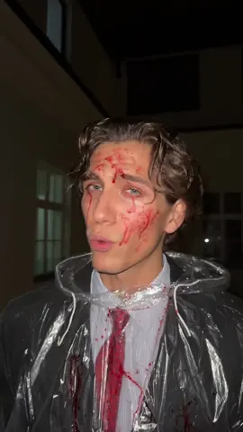 i have to return some videotapes  #halloween #costume #patrickbateman 
