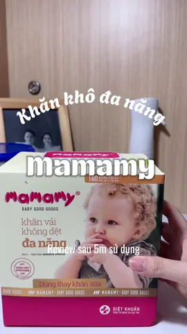 Trẻ sơ sinh có làn da nhạy cảm nên một sản phẩm an toàn, uy là ưu tiên hàng đầu của mình. Các mom tham khảo khăn khô đa năng nhà Mamamy mình review sau 5 tháng sử dụng nhé 🧡 #momlife #xuhuong #conyeu #mebimsua #mebimhiendai #duocsilamme #chamconkhoahoc #landaulamme #reviewmevabe #dodungchobe #mamamy #khankhodanang 