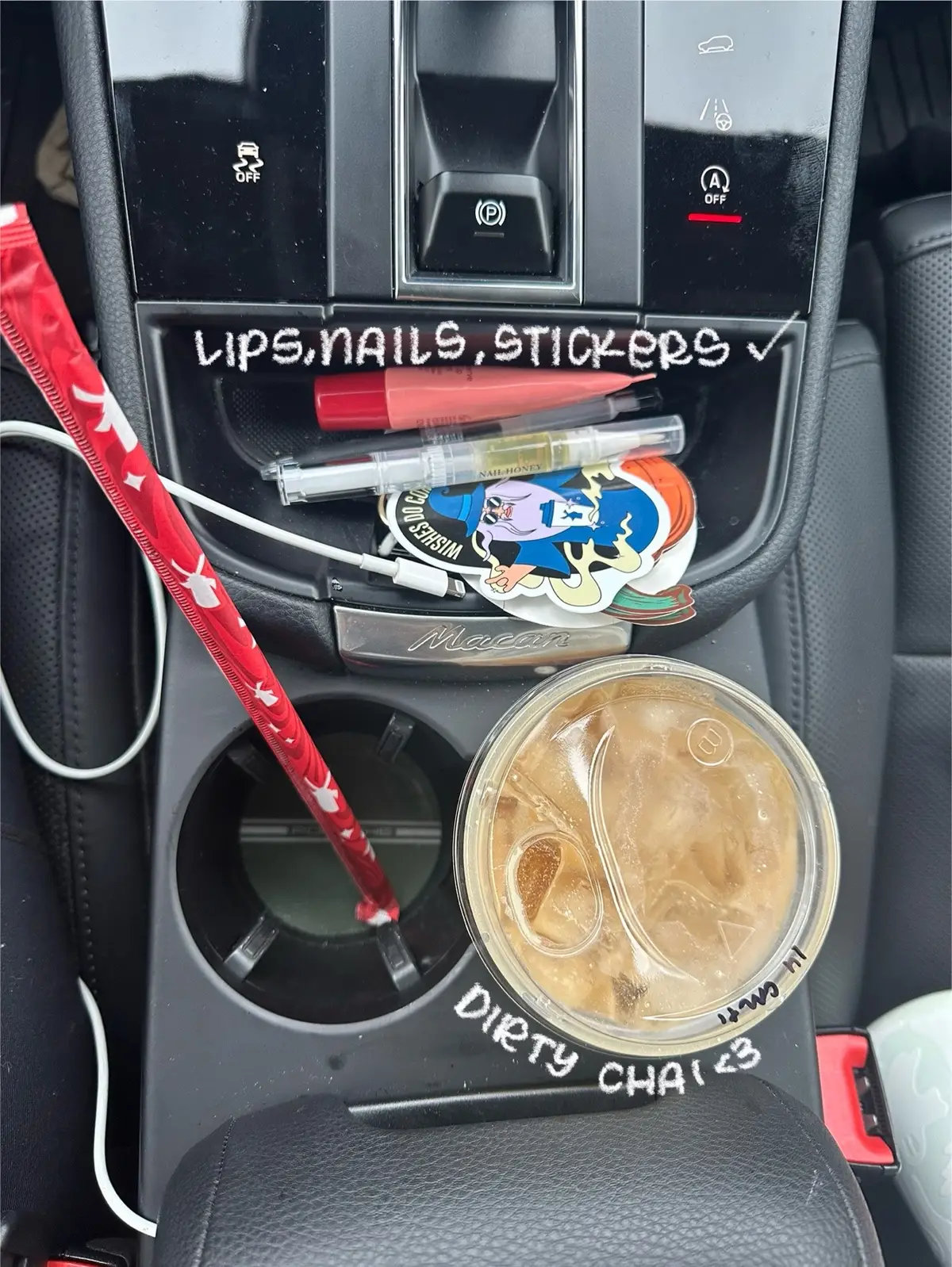 happy friday!🫶🏼 lets have a great weekend!! - brands featured:⤵️ @BAGGU @owalalife @Dutch Bros Coffee @Porsche @npr  #porsche #porschemacan #baggu #owalawaterbottle #election2024 #luxurycars #carsoftiktok #cartok #cartour #miniseries #aesthetic #smallcontentcreator 