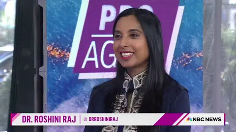 Our co-founder, Dr. Roshini Raj was on the @TODAY with Hoda & Jenna, sharing amazing insights on gut health and aging! 🌟  #GutHealth #Wellness #microbiome #proaging #aging #agegracefully #agingwell 