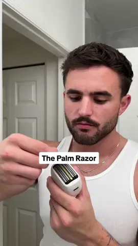 GRWM: grooming edition with the new Palm Razor by @PanasonicPersonalCare  #palmrazor #panasonicpersonalcare #mensgrooming #personalcare #ad