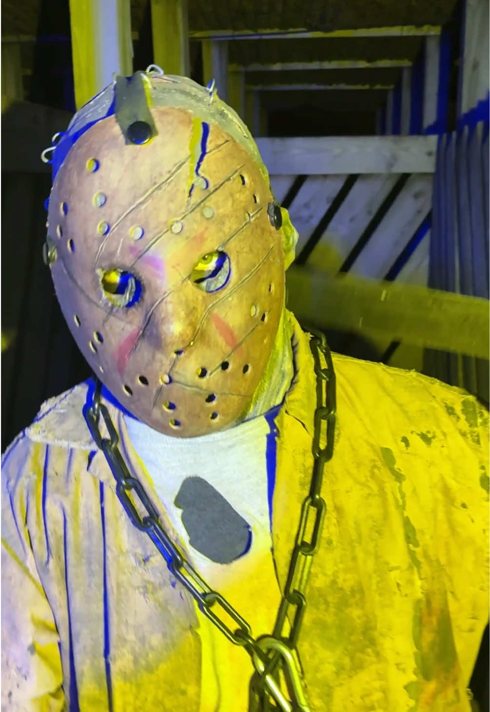 Farmaggedon 2024: Shake My Hand In Character - Final Part 😈🎃 #Farmaggedon #Farmageddon #FYP #Viral #ScareAttraction 