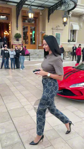 Lady Boss In Monaco #monaco #luxury #luxurylifestyle #fy #for #foryoupage❤️❤️ #ferrari 
