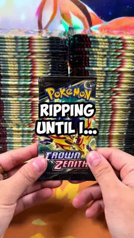 Episode 32 of Ripping Until I… Crown Zenith #pokemon #pokemoncards 