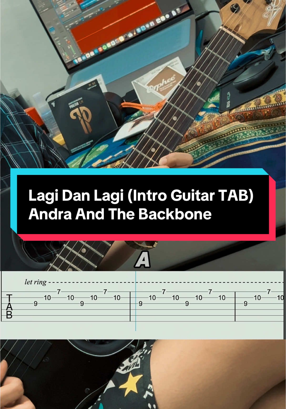 Lagi Dan Lagi (Intro Guitar TAB) Andra And The Backbone