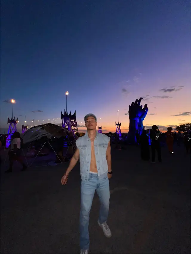 How’d i do? #ken #barbie #halloween #rave