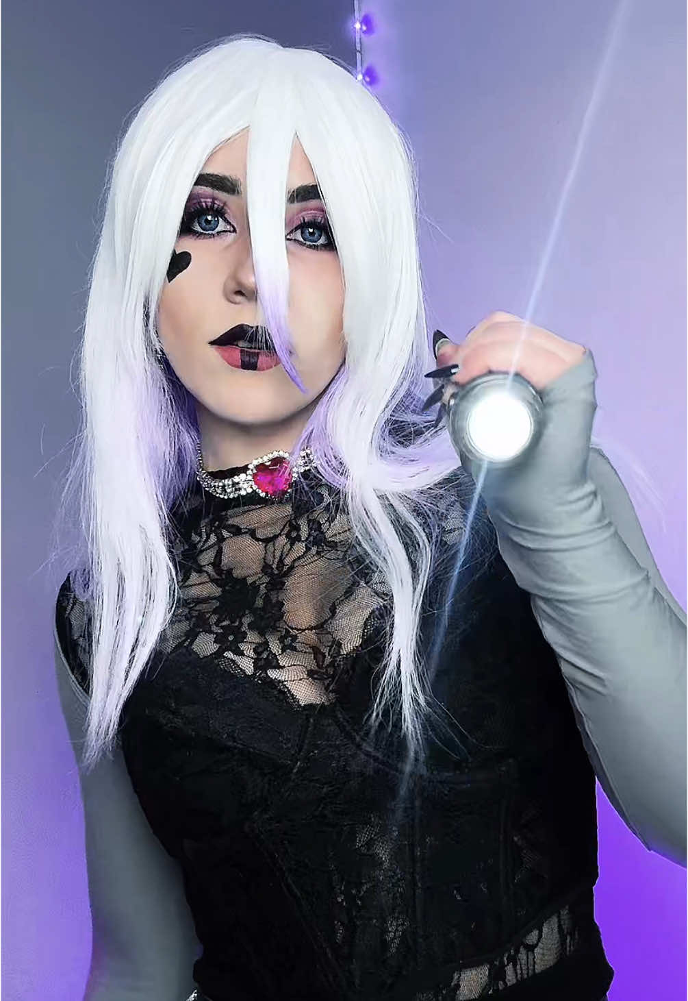 My REAL Halloween costume😈 #dbd #sableward #sablewardcosplay #deadbydaylight 
