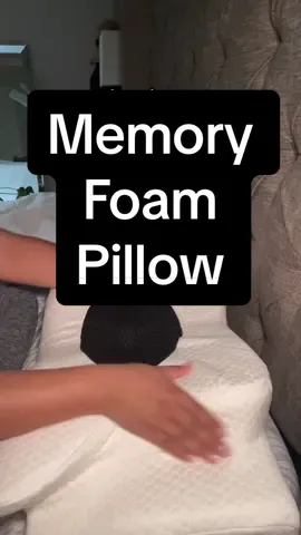 I am in love with my pillow.. I didn’t the difference a pillow can make 🥰🙆🏻‍♀️ #memoryfoampillow #blackfridaydeals #tiktokshopblackfriday #tiktokshopcybermonday 