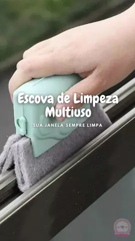 Mantenha seus trilhos de janela limpos com esta escova dupla face! ✨ Alcance os cantos mais difíceis com facilidade e praticidade. 🤩 Código do produto: 152 Clique no link da bio para adquirir a sua! 😉 #limpeza #faxina #casa #limpezadolar #dicasdelimpeza #casaorganizada #praticidade #fyp #viral #achadinhos #shopee