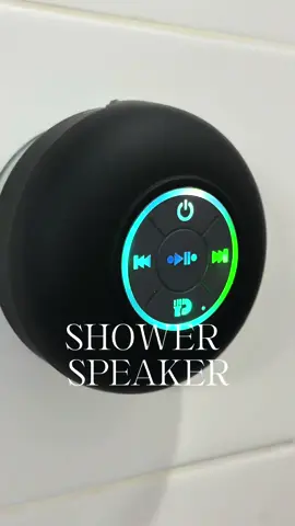 HUGE sale!  The waterproof bluetooh shower speaker has been discounted!  This is the best gift! #ledspeaker #showerspeaker #bluetoothspeaker #minishowerspeaker #portable #wireless #bluetooth #waterproof #waterproofspeaker #audiobook #podcast #showeressentials #bathroomessentials #bathroomupgrade #giftsforher #giftsforhim #giftsforkids #christmasgifts #giftideas #tiktokshopcybermonday #tiktokshopblackfriday #tiktokshopholidayhaul 