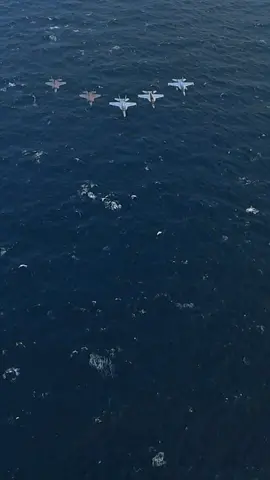 Flyover during Neptune Strike 24-2 Oct. 24, 2024. U.S. Navy @usnavy video by Mass Communication Specialist 2nd Class Casey Iwuagwu #flyover #usnavy 