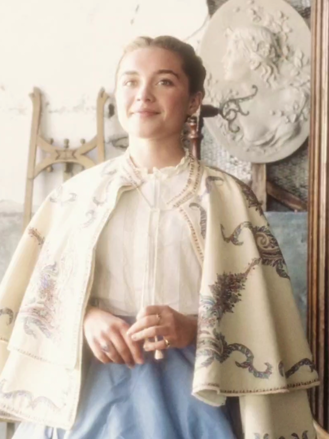 she's so mirrorball coded #littlewomen #mujercitas #mirrorball #florencepugh #amymarch #amymarchedit #TaylorSwift 