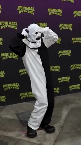 art dances to... Ice Nine Kills - A Work of Art #terrifier #terrifier2 #terrifiermovie #terrifier3 #davidhowardthornton #arttheclown #arttheclownedit #scarymovie #horror #horrortok #fyp #horrormovie #slashermovie #slasher #clown #dancing #dance #clownmakeup #arttheclownterrifier #arttheclownedits #art #funny #aworkofart #iceninekills #INK 
