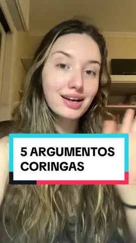 5 ARGUMENTOS CORINGAS    #redacao #redacaoenem #redaçãoenem #redaçãoenem2024 #enem#dicasderedacao #enem2024#redaçãonotamil #redacaonota1000 #redacaoenem2024 #vestibular #vestibulando 