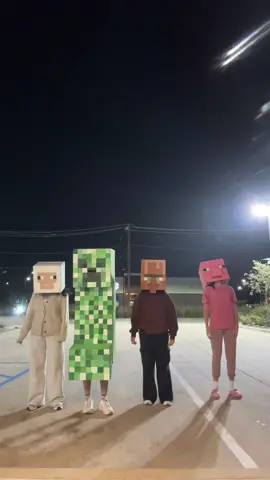 #halloween #costume #halloweencostume #Minecraft #creeper #villager 