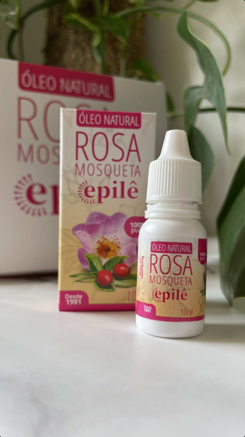 Oleo de rosa mosqueta + maassagem #rosamosquesta #skincare #machasnapele 