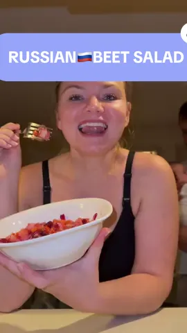I heard Americans dont like beets.. #russianfood #russianbeauty #russiangirl #easterneuropean #cookingideas 