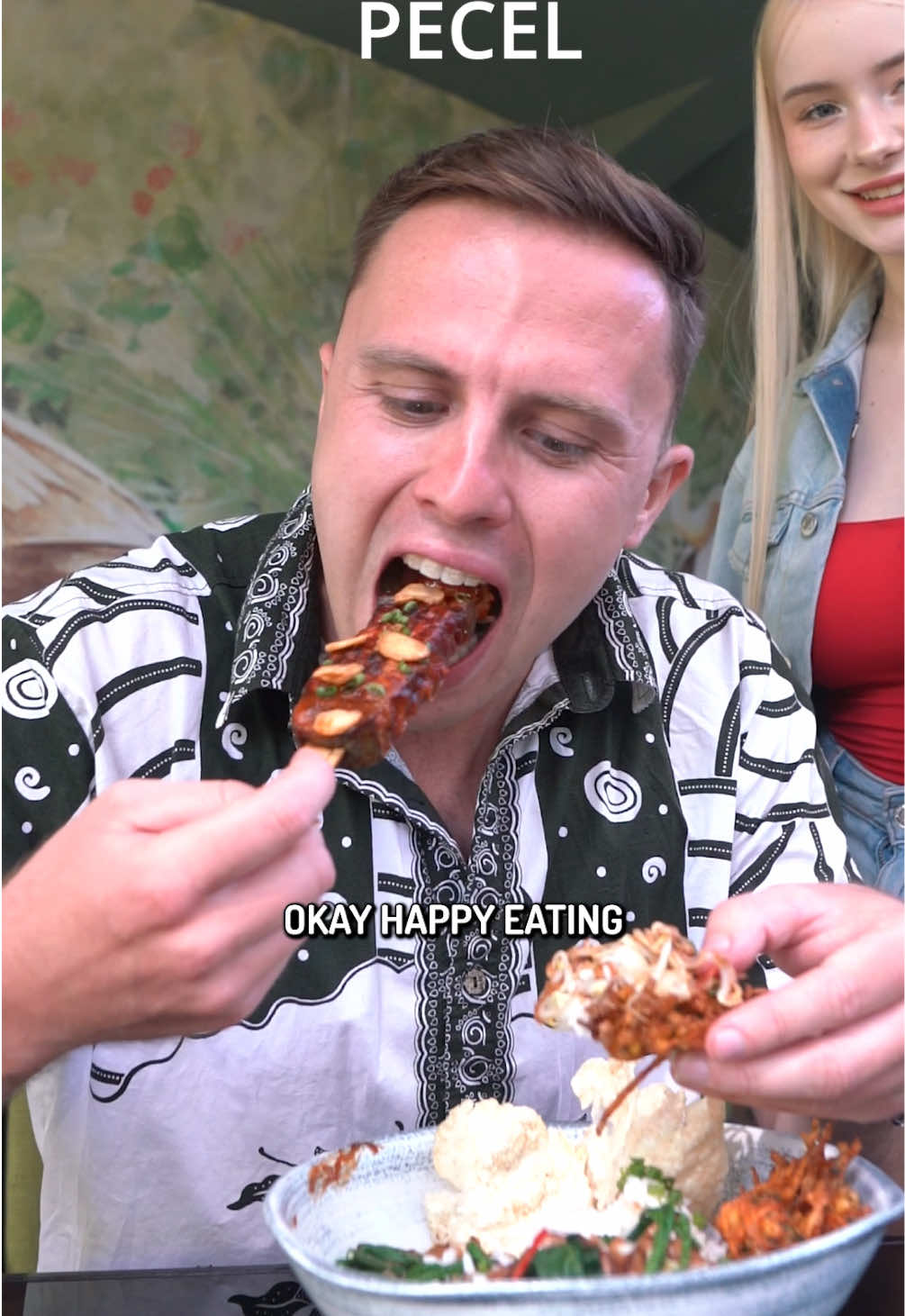 Top 4 Indonesian luxury Dishes with @BULE BARBIE 🤯 #pecel #bakpao #mie #fyp #otakotak #indonesia 