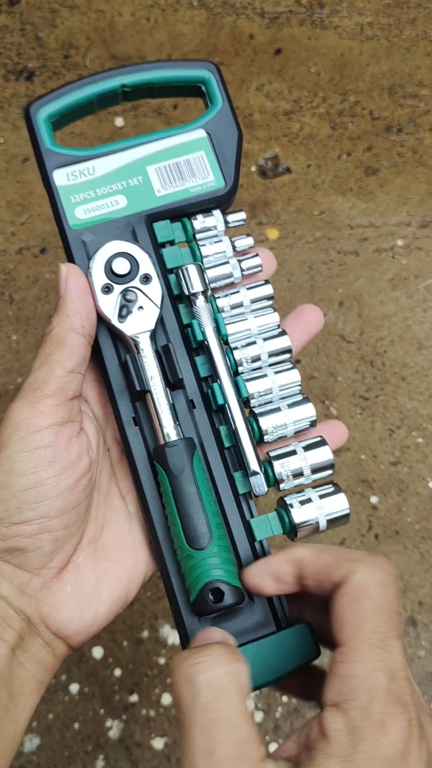 kunci socket 1/4 inch isku #kuncisocket #kuncisok #isku 