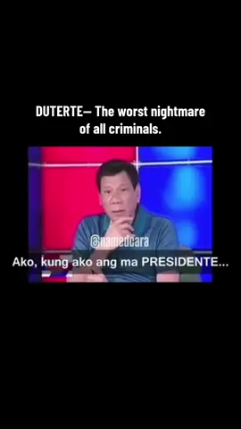 President Rodrigo Duterte is the worst nightmare of the dr*g lords, dr*g-addicts, dr*g-pushers, criminals, corrupt officials, and terrorists. #du30 #fprrd #dutertelangmalakas #digong #fypシ #viral #dutertelangmalakas👊 #duterte #ctto 
