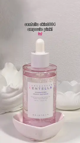 yang punya masalah kulit berminyak, pori-pori gede, komedoan boleh banget cobain yang varian pink!! #centella #skin1004indonesia #skincare #skincaretips 