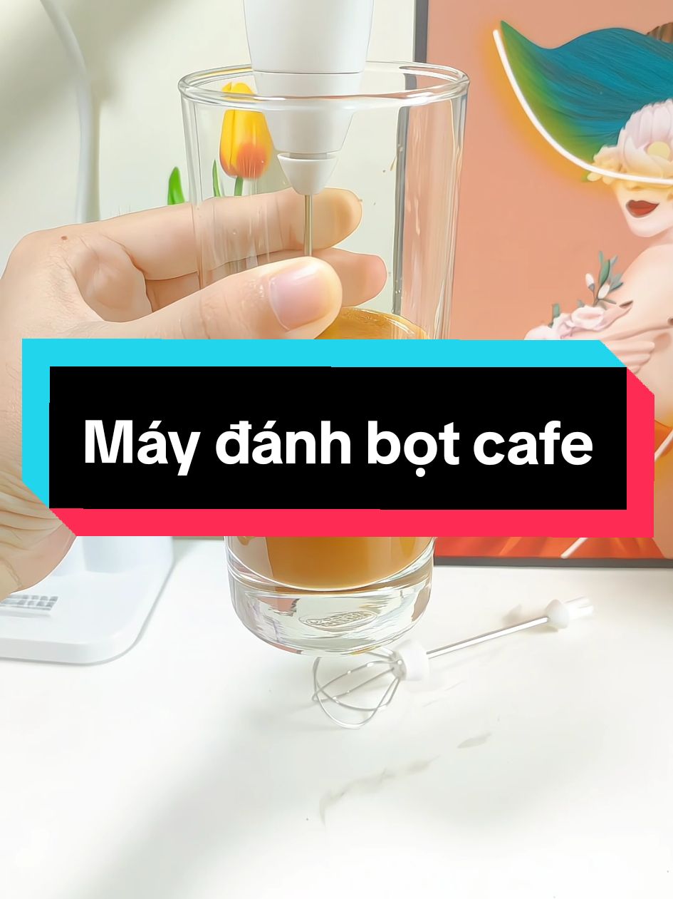 Máy đánh bọt cà phê, máy đánh trứng mini #maydanhbotcaphe #maydanhtrungcamtaymini #maydanhtrung #maydanhcafe #review 