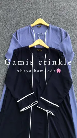 Abaya hameeda rekomended nih untuk daily🫶🏻 #gamiscrinkle #abayacrinckle #abayahameeda #gamiskekinian #gamismurah #fypツ #fyp 