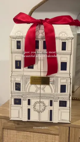 I’ve never had an advent calendar with drawers before but it definitely feels pretty luxurious 😍  #adventcalendar # #holidayvibes #christmastiktok #christmastok  are you going to decorate this week?