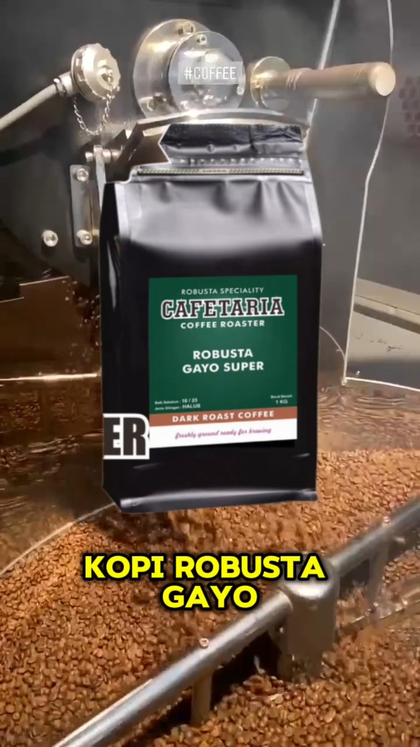 Kenikmatan kopi khas Gayo yang diolah dengan sentuhan tradisional, menghasilkan cita rasa yang autentik dan berani! Kopi Robusta Gayo Super 1 KG ini siap menemani hari-hari Anda dengan aroma dan rasa yang kuat, memberikan energi dalam setiap tegukan. Dark roast yang sempurna untuk Anda pencinta kopi sejati yang mencari kualitas tanpa kompromi. Segera nikmati sensasi kopi premium yang selalu fresh dan siap diseduh kapan saja!#KopiGayo #RobustaKuat #NikmatiTradisi