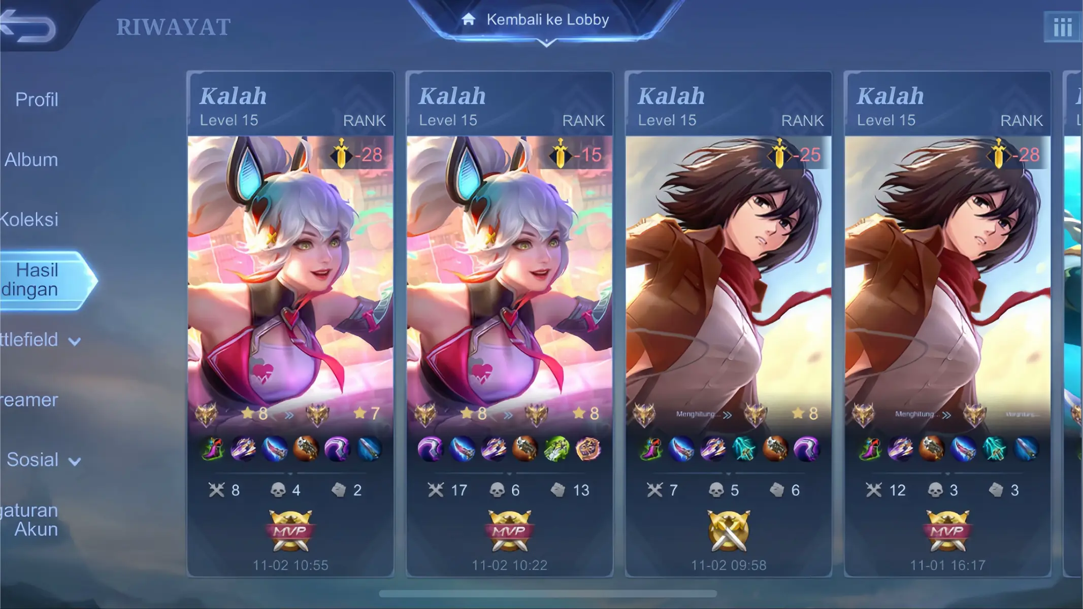 #mobilelegends #xbcyza #mlbbcreatorcamp #fotoslide #katakatasad 