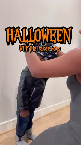 #Halloween2024 with my favorite little boys! 🧡🖤 #2under3 #mom #MomsofTikTok #babiesoftiktok #toddlersoftiktok #toddlermom #halloweencostume #bikergang #bikerboy #bikerboys 