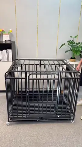 Ten-year warranty, one cage can be used for three generations of dogs#doglover #dogcage #dogsoftiktok #bigdog #doghouse