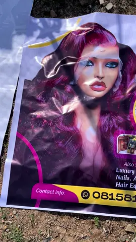 Flex Banner Size: 6by4ft . . . Place order via dm #printing #banner #hairtsylist #viral #goviral #horlarinnovationandcreativitymadeit 