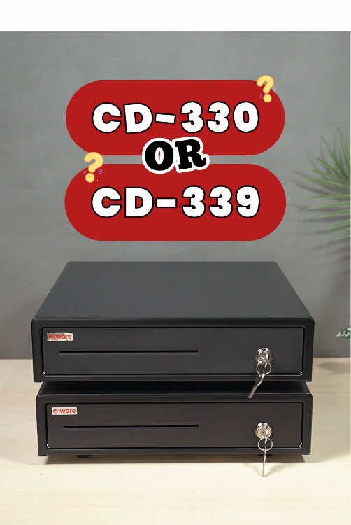 Buat yang masih bingung pilih cash drawer yang mana, langsung cek bedanya di keranjang kuning ✨🛒 #iware #cashdrawer #lacikasir #alatkasir #kasir #kasirvlog 