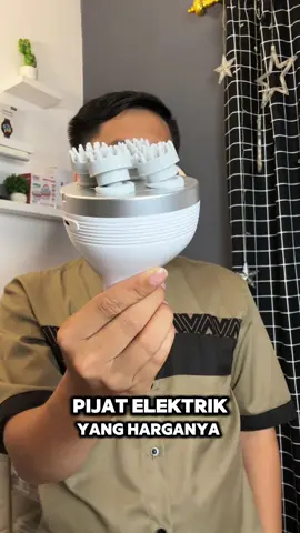 Alat pijat elektrik kepala cocok banget buat yang sering sakit kepala dan pegal linu #alatpijat #alatpijatelektrik #pijatelektrik 