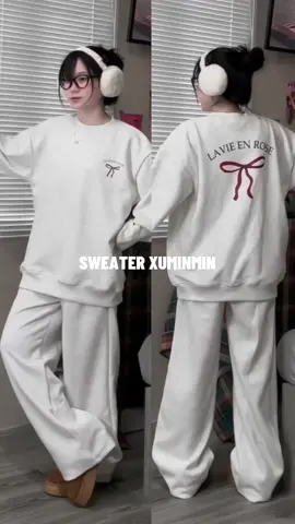 sweater nỉ ✨ #fyp #tiktok #xuhuong #viral #OOTD #trend #xh 