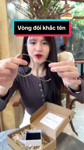 Vòng đôi khắc tên#vong #vongdoi #vongtay 