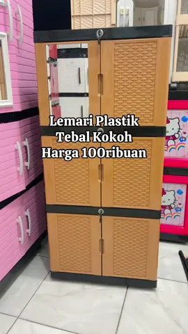 Ga beli rugi banget karena ini bahannya tebal dan kokoh #lemaripakaian #lemariplastik 