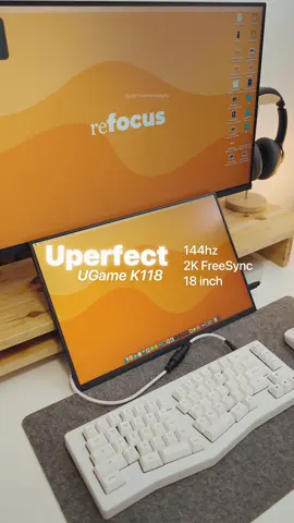 Just got my hands on the Uperfect UGame K118 - 18 Inch 2K FreeSync Monitor, and I have to say—it’s a game-changer! 🎮 The 2K resolution and 144Hz refresh rate really deliver. The visuals are crisp, the gameplay is buttery smooth, and the experience is so immersive, it’s like stepping into another world 🌌. If you’re serious about gaming, this monitor’s an absolute must-have! 👾💻 ✨ Interested? Use my exclusive code JamesReview40 for $40 off orders over $200! Check the link in my bio for the product link ✨  @UPERFECTMonitor  #uperfect #ugamek118 #gamingmonitor #2kresolution #freesync #144hz #smoothgameplay #gamerlife #immersivegaming #pcgaming #consolegaming #gaminggear #gamingsetups #techreview #gamingcommunity #gamersunite #gamechanger #techlover #nextlevelgaming #monitorsetup #gamingessentials 