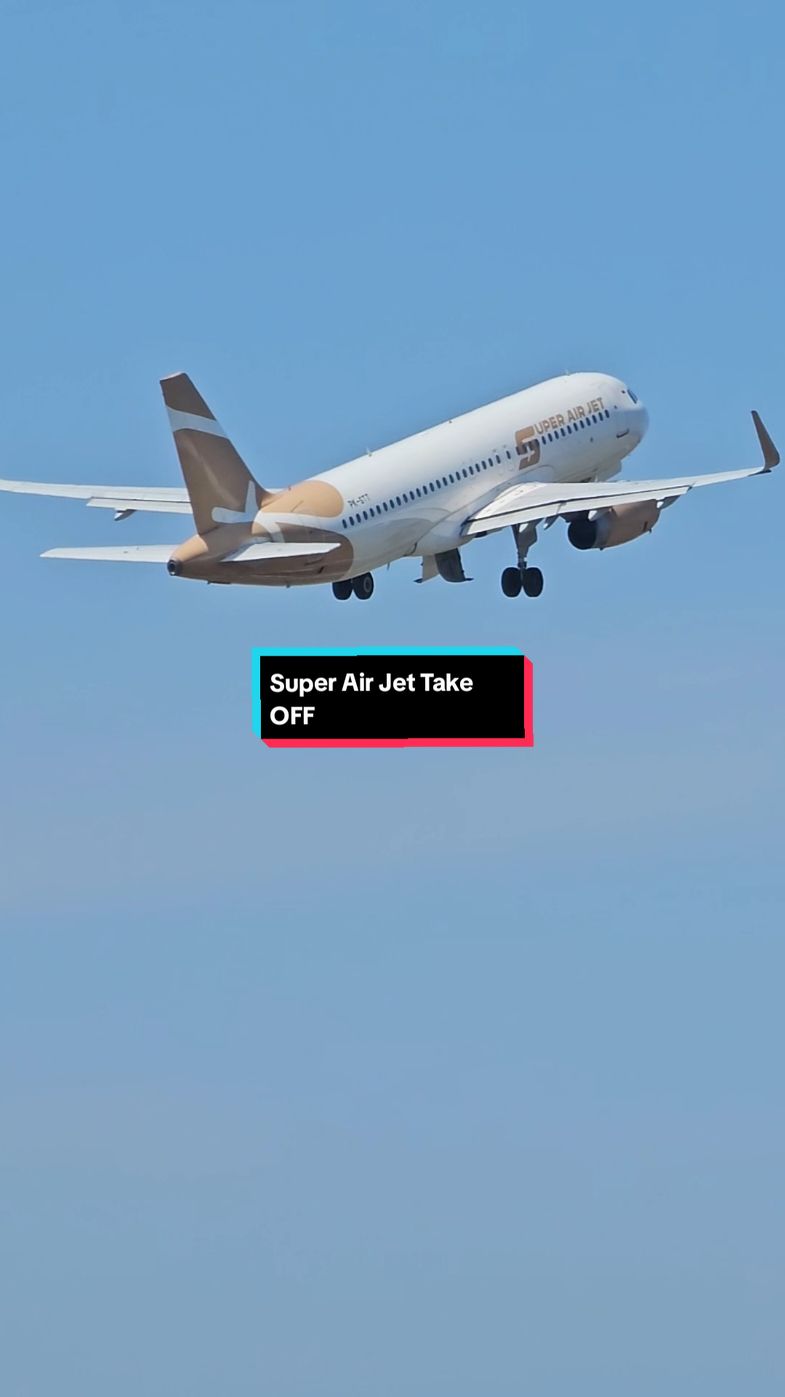 Super Air Jet | IU-753 | DPS-CGK | Take OFF | Airbus A320-232 | REG: PK-STT | I Gusti Ngurah Rai Airport || Like, Comment & Follow for more content || Free comment for Request || #superairjet #liongroup #bali #indonesia #jakarta #takeoff #airbus #airbusa320 #aircraft #planespotting #baliairport #fyp #fypシ 