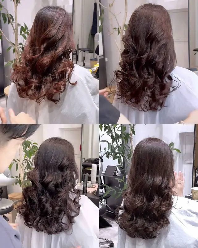Mẫu uốn xinh chơi tết 2025#geminihairstudio #uônsónglơihànquốc #quậntaanbinh 