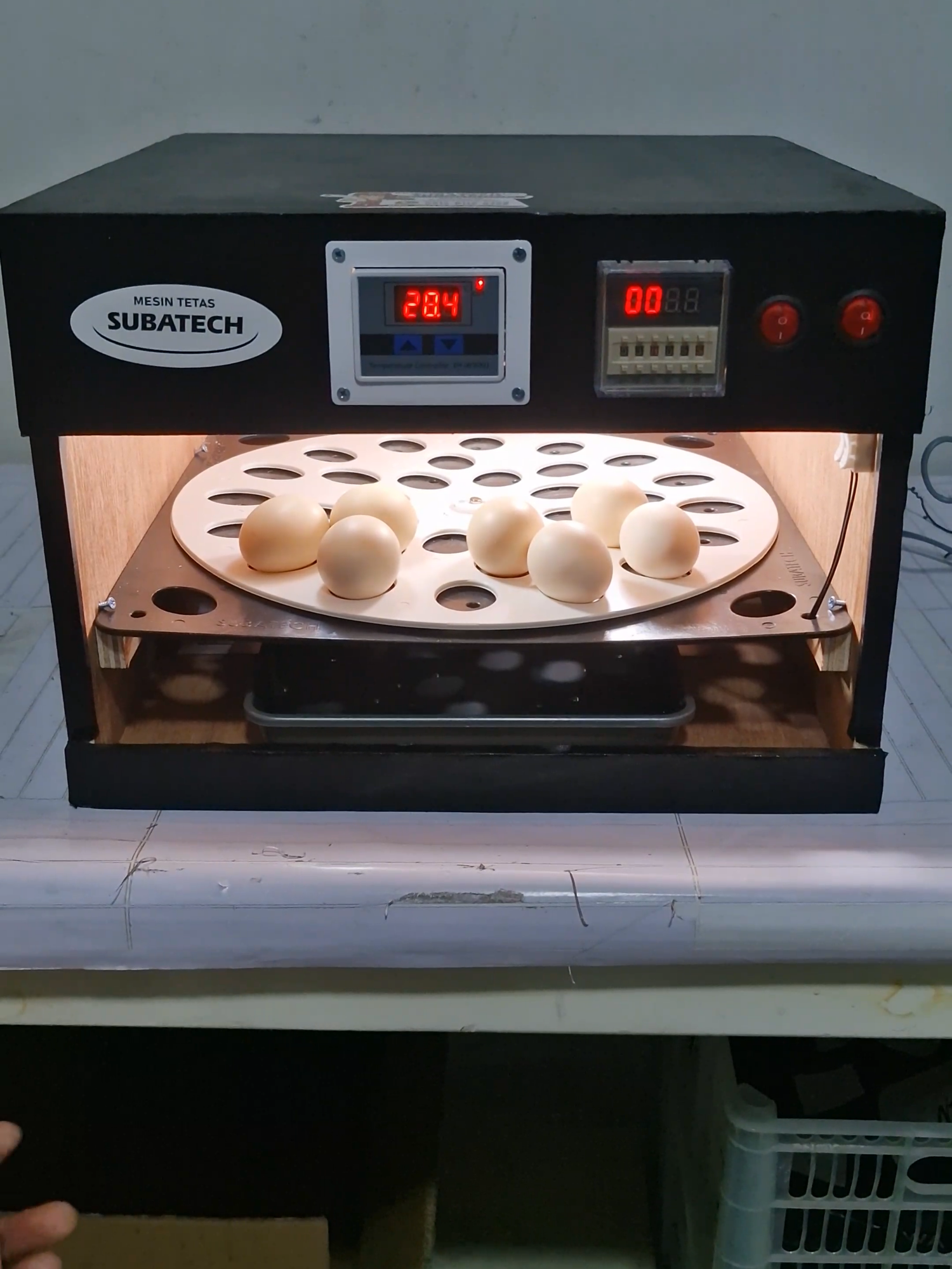 Mau bikin telur jadi anak ayam? Mesin tetas ajaib ini solusinya! #mesintetas #anakayam #mesintetassubatech