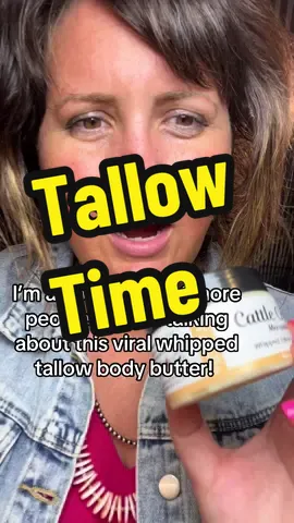 Great whipped tallow body butter  from @Cattle Creek Mercantile #tiktokshopcybermondaydeals #tiktokshopholidaydeals #tiktokshopblackfriday #tiktokshopholidayhaul #falldealsforyou #cozycountdown #christmasgiftideas #christmas #stockingstuffers #tallow #tallowtok #tiktokshopcybermonday 