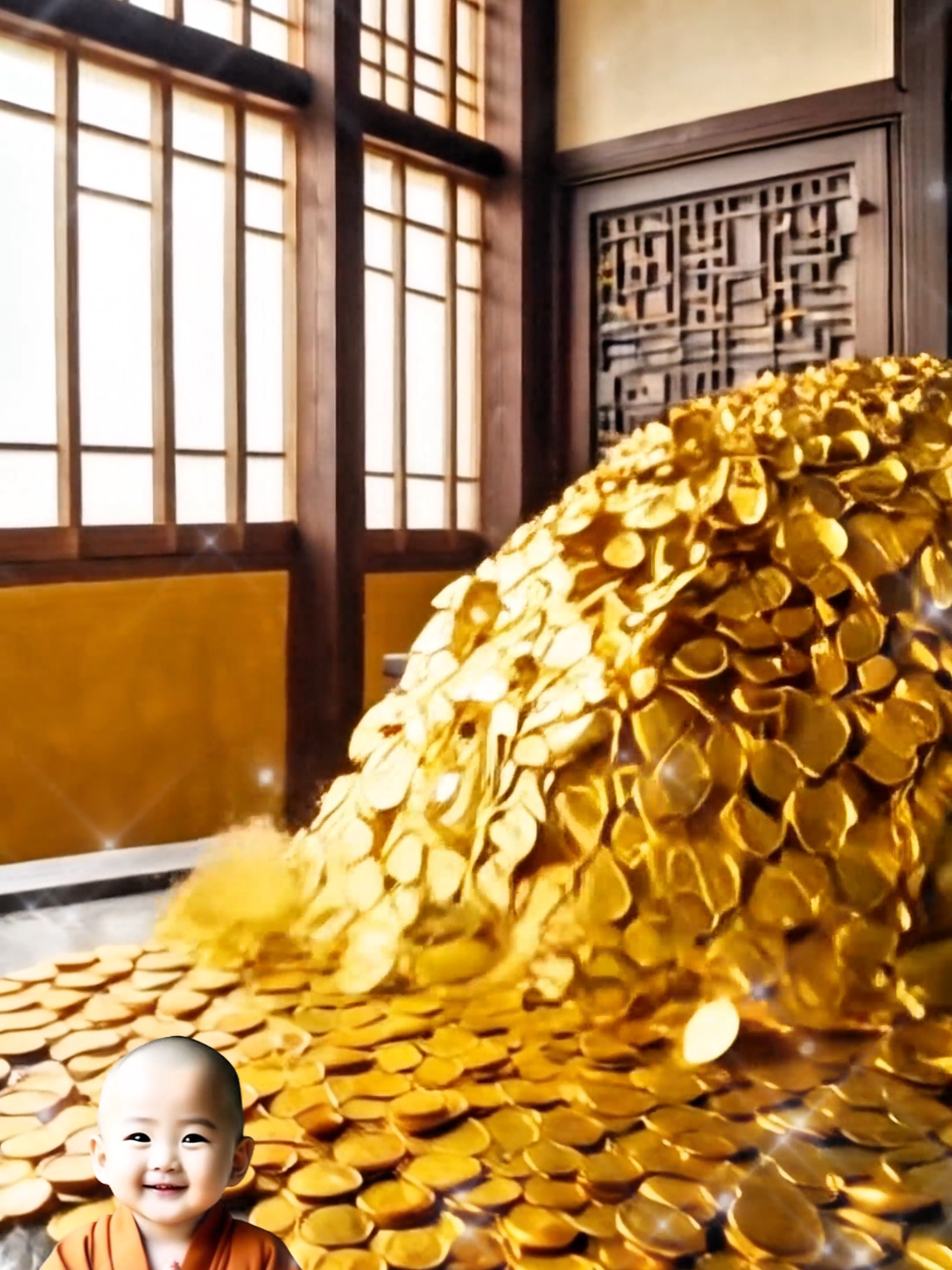 당신 집으로 뜬끔없이 재물이 몰려옵니다!