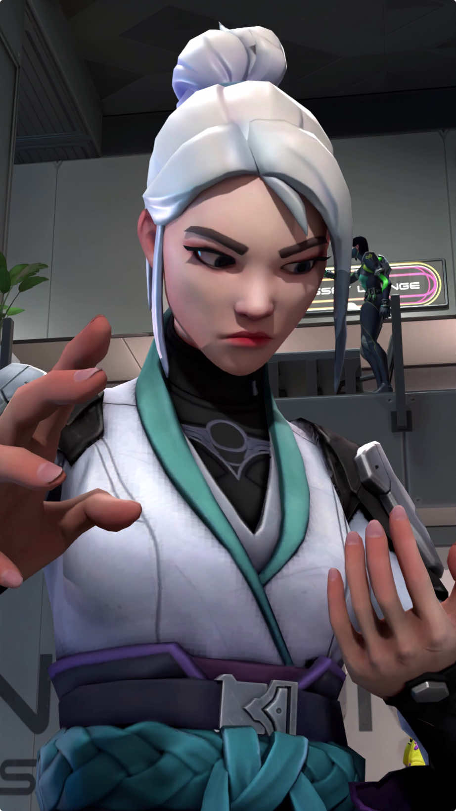 If Jett learn how to revive…#Valorant #valorantclips #valorantgaming #blender3d #animation #revivemejett #riotgames #sage #jett #interaction #meme