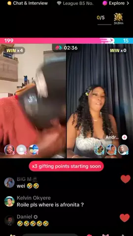 Two dramatic people 🤣🤣🤣 doing their own thing 🤣🤣#championrolie #viral_video #fypp #live #reggie 