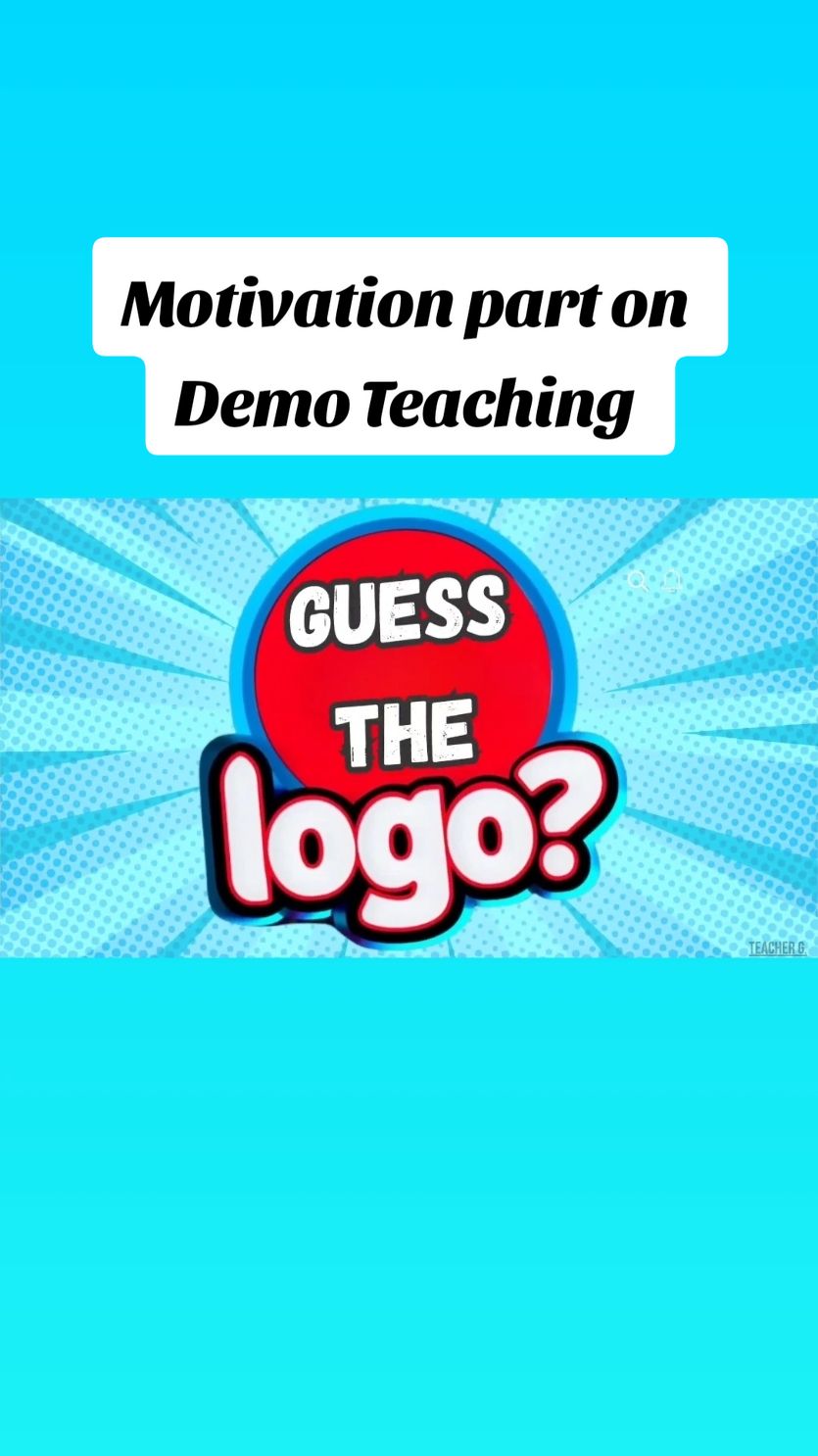 Interactive MOTIVATION for your Demo Teaching (edited ppt)💓 -Guessss the logooo prank! #guessthelogo  #guessthelogoprank  #guessthelogochallenge #logo #logoprank #pptmotivation #ppt #motivation #motivationideas #motivationpartfordemoteaching  #demoteaching #motivationfordemoteaching #fyp #fypviral #foryoupage #foryoupage #4u #parasayo #foryou #4upage #teachersoftiktok #foru #foryoupageofficial #teachers #guro