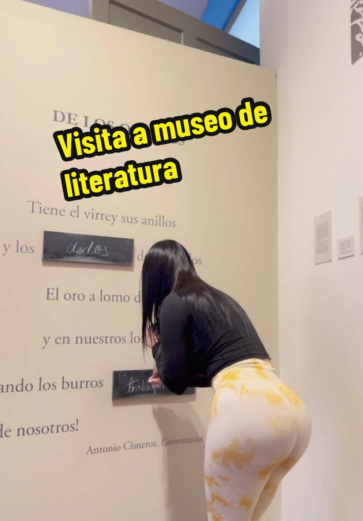 Visita a museo de literatura #peru #parati #fyp 