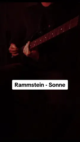 RAMMSTEIN - SONNE☀️ tg: ksowvw #rammstein #sonne #guitarcover  #guitartok  @Rammstein 