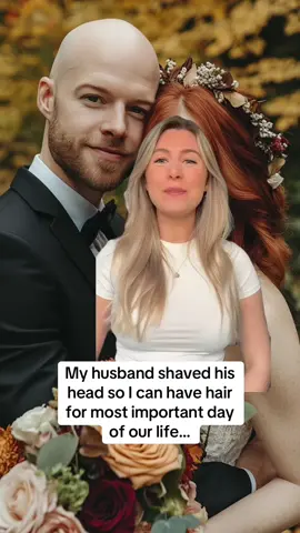 I love you ❤️ #wife #wedding #weddingtiktok #hairgrowth #colostrum #hair 